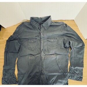 Banana Republic Mens Dress Shirt Black